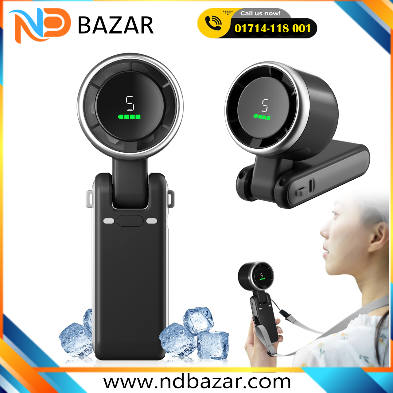 Handheld Portable Turbo Mini Fan